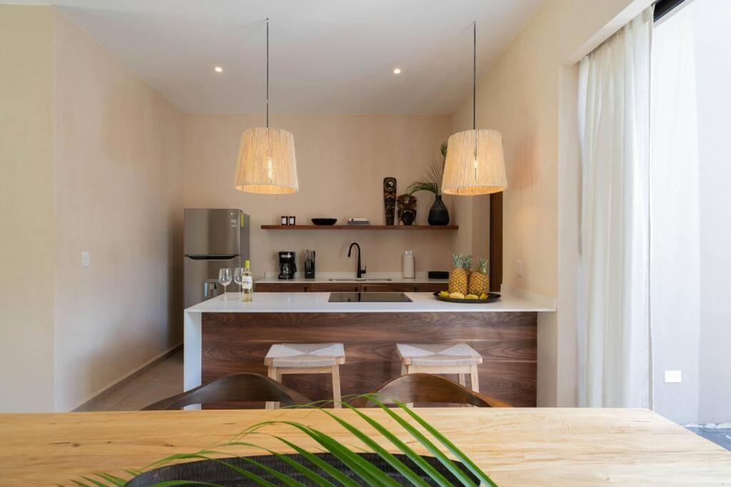 툴룸 Departamento Boho Chic, Alberca Privada , Centrico 아파트 외부 사진