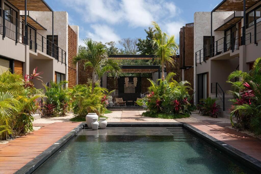 툴룸 Departamento Boho Chic, Alberca Privada , Centrico 아파트 외부 사진