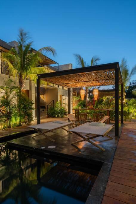 툴룸 Departamento Boho Chic, Alberca Privada , Centrico 아파트 외부 사진