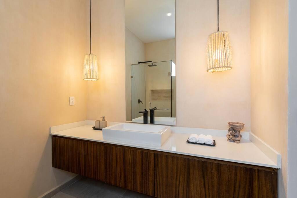 툴룸 Departamento Boho Chic, Alberca Privada , Centrico 아파트 외부 사진